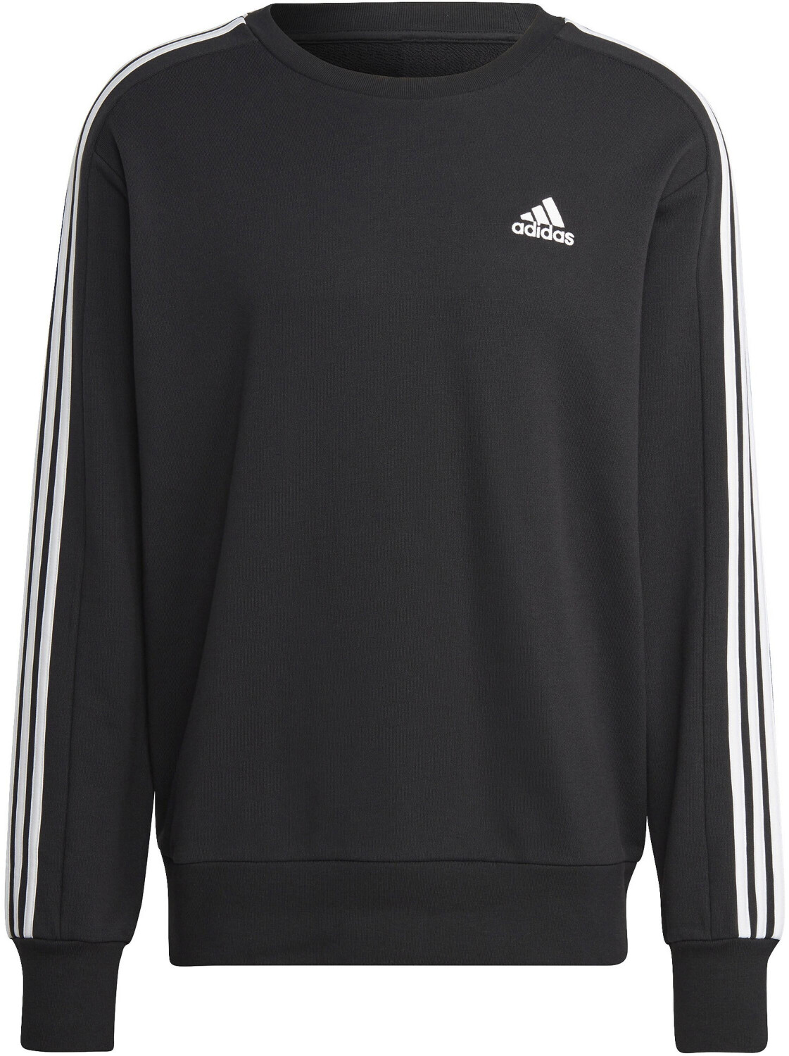 Adidas Essentials French Terry 3 Stripes Sweatshirt black (IC9317)