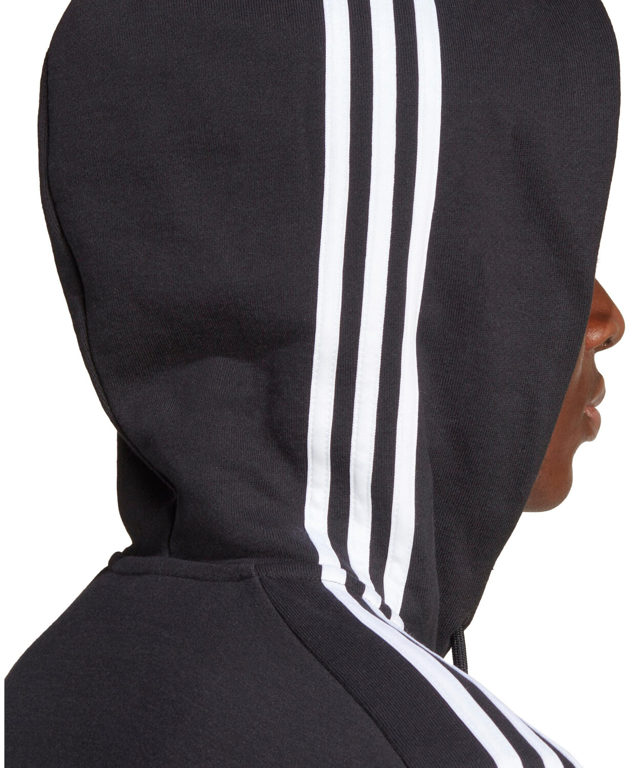 Essentials 3 stripe hoodie shop