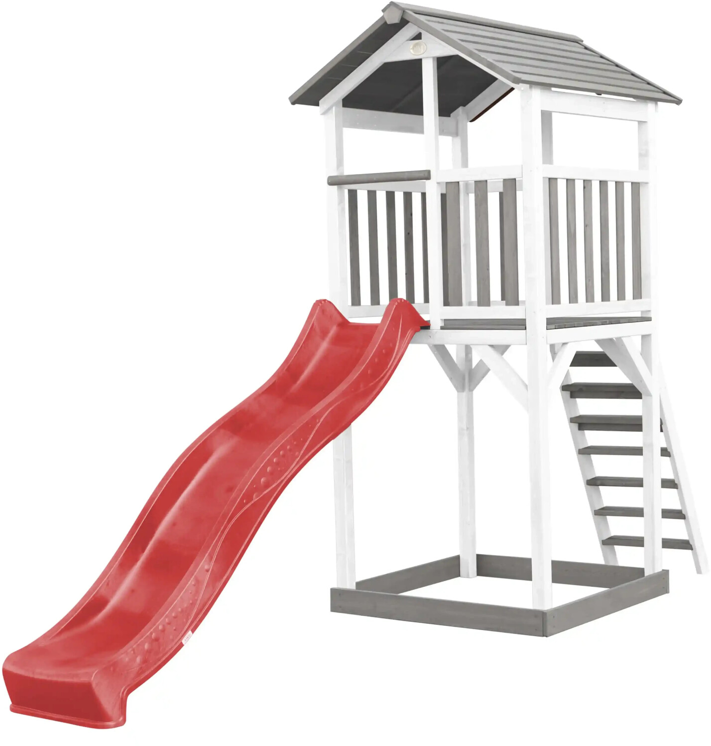 AXI Beach Tower White/Gray + red Slide