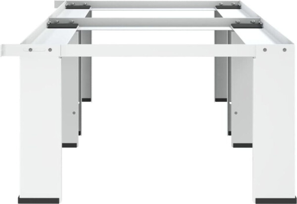 vidaXL Doppel-Untergestell für Waschmaschine und Trockner Weiß 554555, Bild 3
