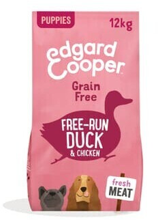 Edgard & Cooper Puppy Fabulous Grain Free-Run Duck & Chicken 12 kg