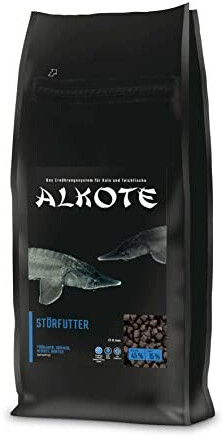 ALKOTE Premium Zierstörfutter XL 8mm - 4kg Sinkfutter Für Störe