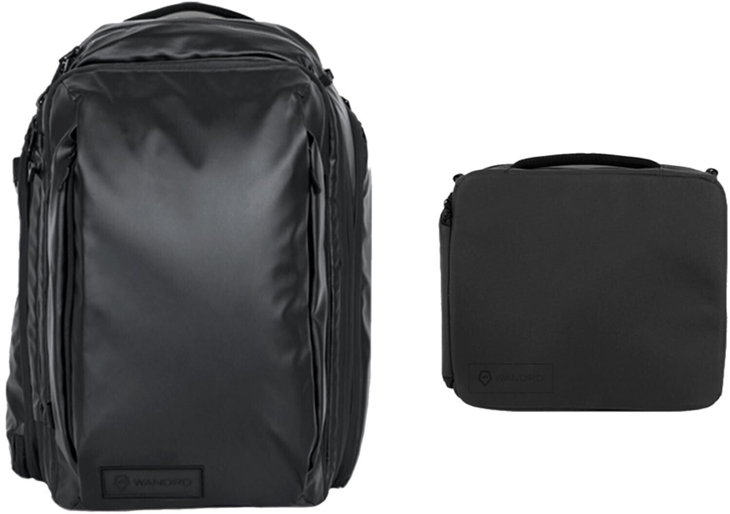 WANDRD Transit Travel Backpack 45L Black Bundle Essential+