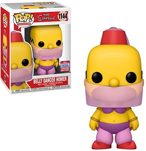 Photos - Action Figures / Transformers Funko Pop! Television The Simpsons - Belly Dancer Homer 