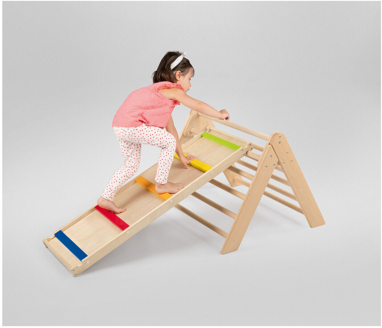 Vogel-Spielstation Aus Holz Mit Schaukel & Leiter – Für Sittiche, Nymphensittiche & Kleine Papageien