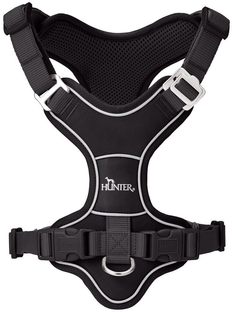 HUNTER Harnais pour chien L-XL 2.5cm Black HUNTER Harnais pour chien L-XL 2.5cm Black