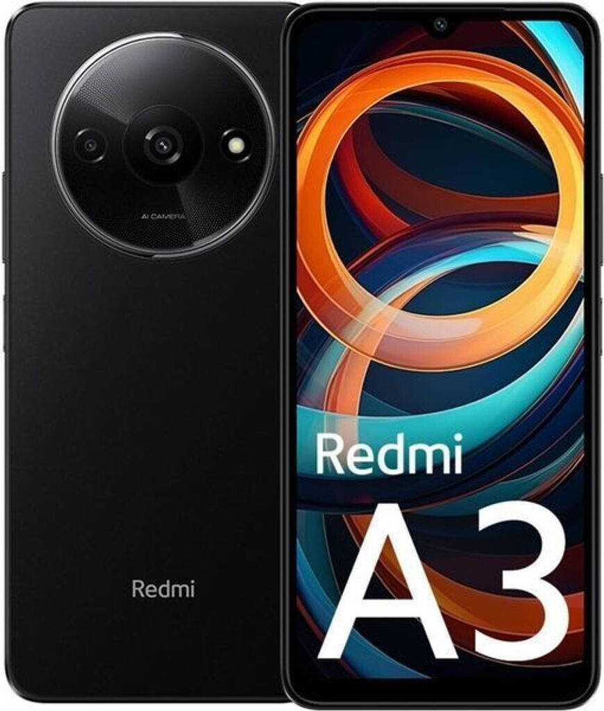 Xiaomi Redmi A3 4GB 128GB Midnight Black a € 83,99 (oggi) | Migliori prezzi  e offerte su idealo