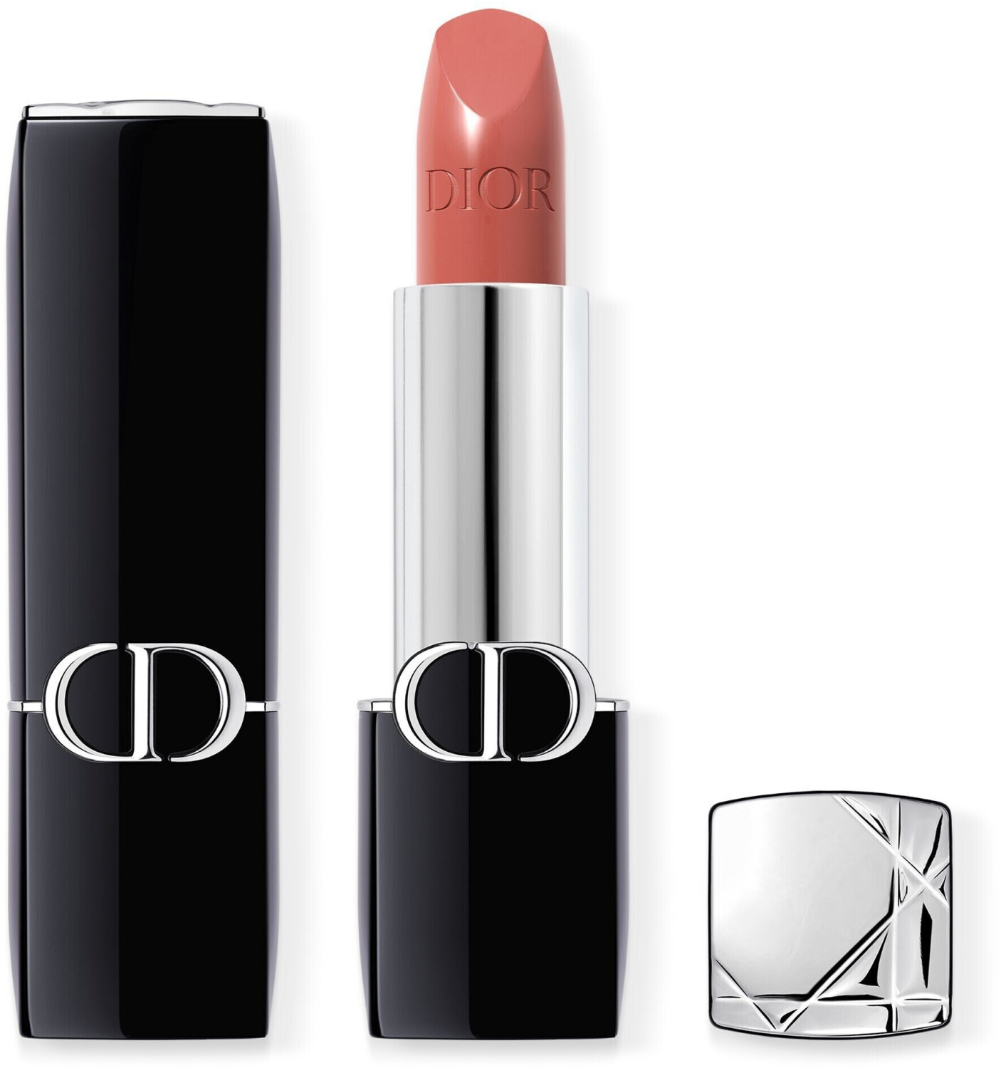 Photos - Lipstick & Lip Gloss Christian Dior Dior Dior Rouge Dior Satin Lipstick 100 nude look satiny finish (3,5g)