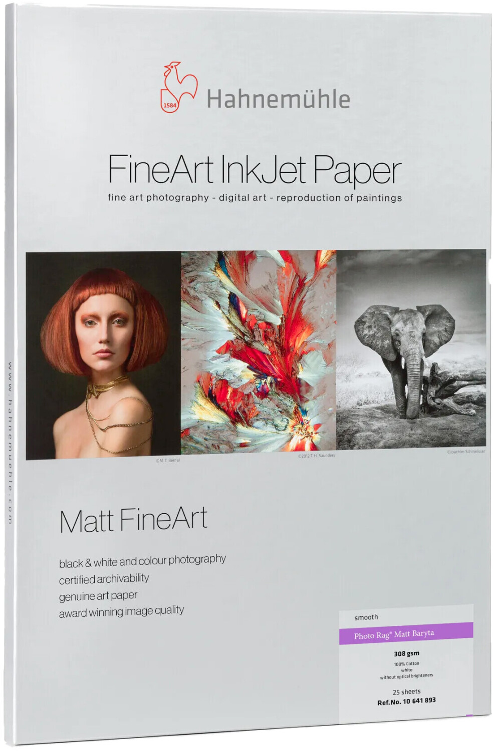 Hahnemühle Rag Matt Baryta 308g A2 25 Sheets