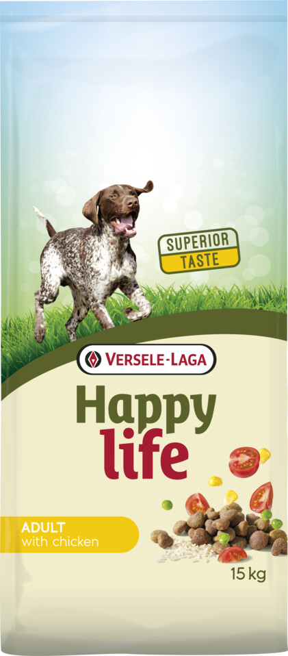 Versele-Laga Happy life Adult dry dog food chicken
