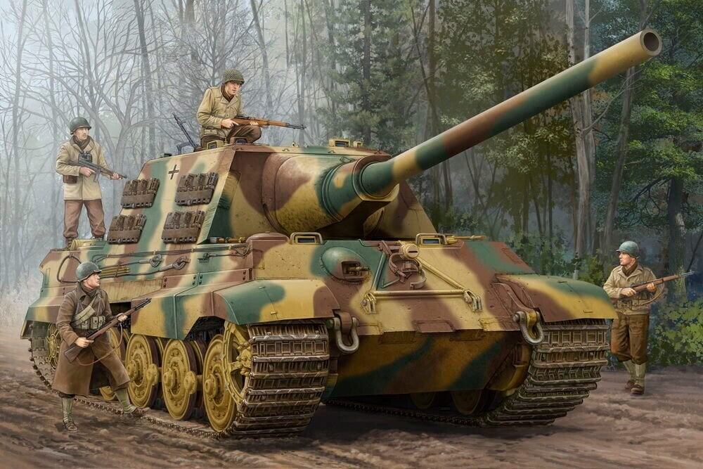 Trumpeter German Jagdtiger Tank special vehicle KFZ 186 (00923)