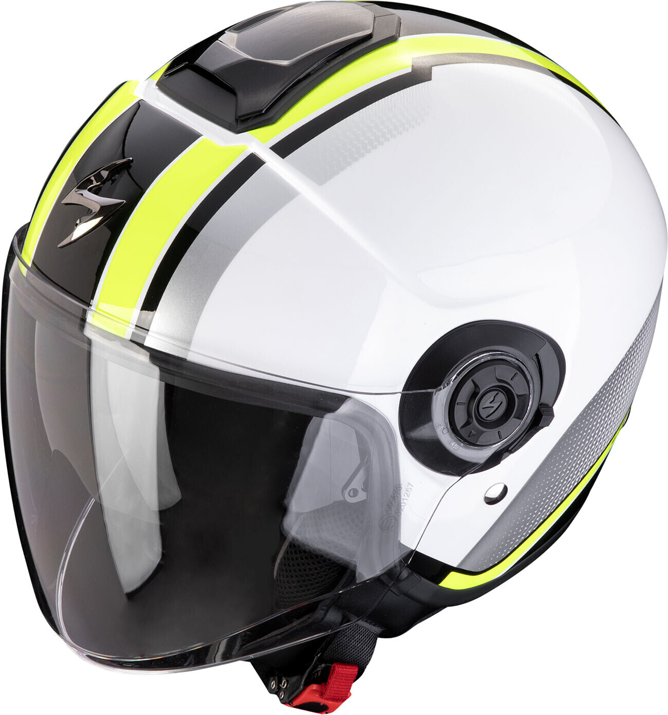 Scorpion Exo-City II Vel blanc/jaune fluo