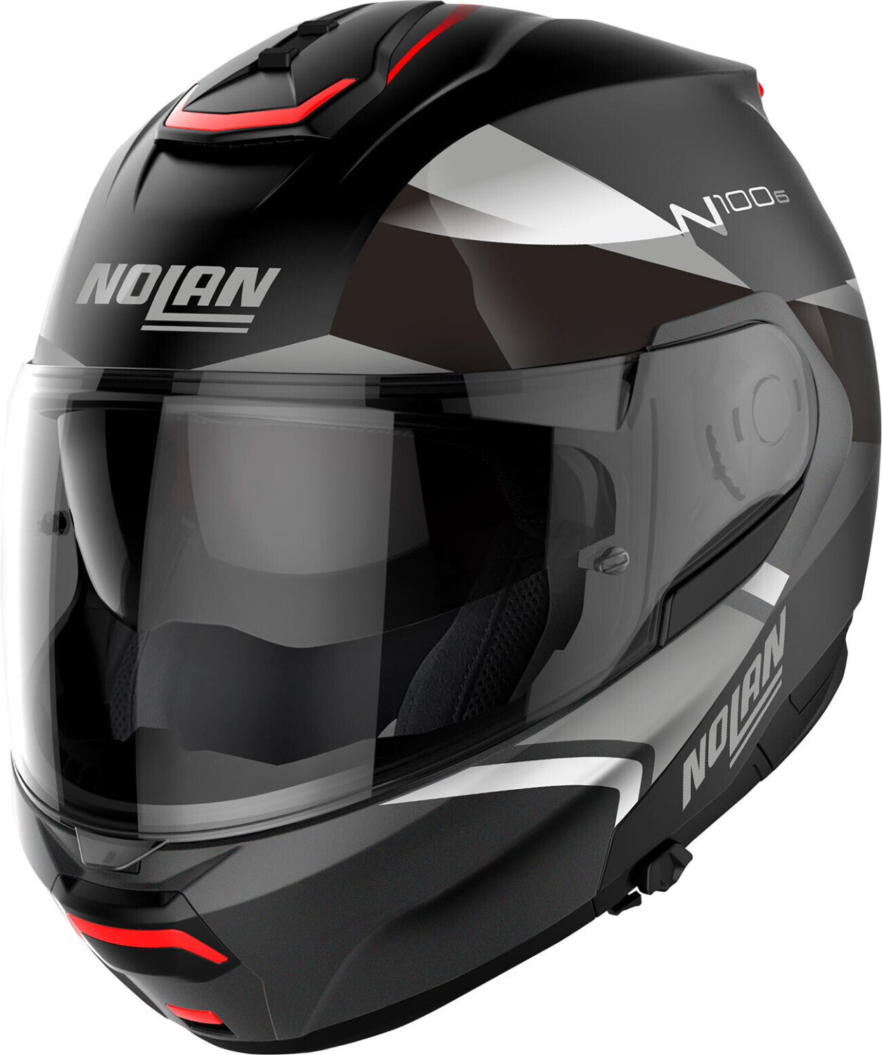 Nolan N100-6 Paloma N-Com noir/argent