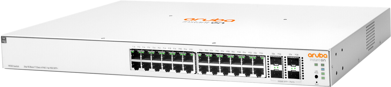 HPE Aruba Instant On 1930 24G PoE 4SFP/SFP+ 195W (JL683B)