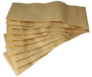 vhbw 50xkompatibel mit Sebo Professional G2, Professional G1, Professional G Staubsauger - Papier, 23,5cm x 15,5cm Sandfarben