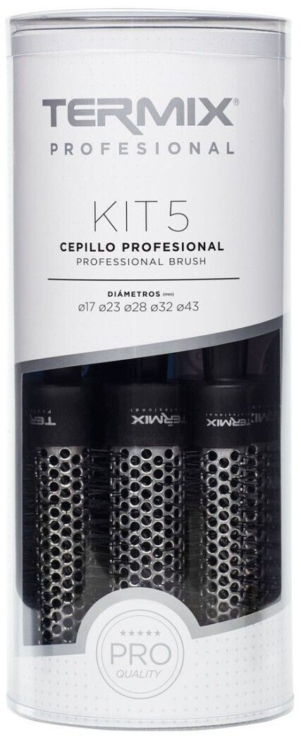 Termix Professional 5-pack round brushes TX1045