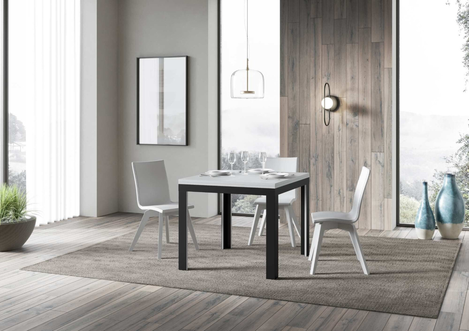 Itamoby Libra 90X90/180 White Ash