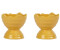 Sagaform Ellen set of 2 yellow egg cups
