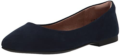 Amazon Essentials Pointed Toe Ballerinas navy blue