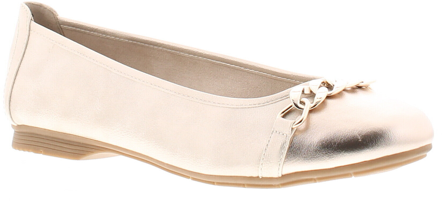 Jana Shoes 8-22165-42 Ballerinas beige gold wide