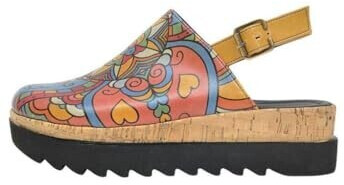 DOGO Akita Wedge Sandal multicolored