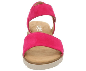 Rote gabor sandalen