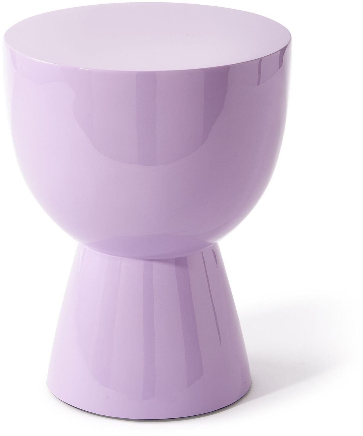 Pols Potten Tip Tap stool, H 46 cm lilac