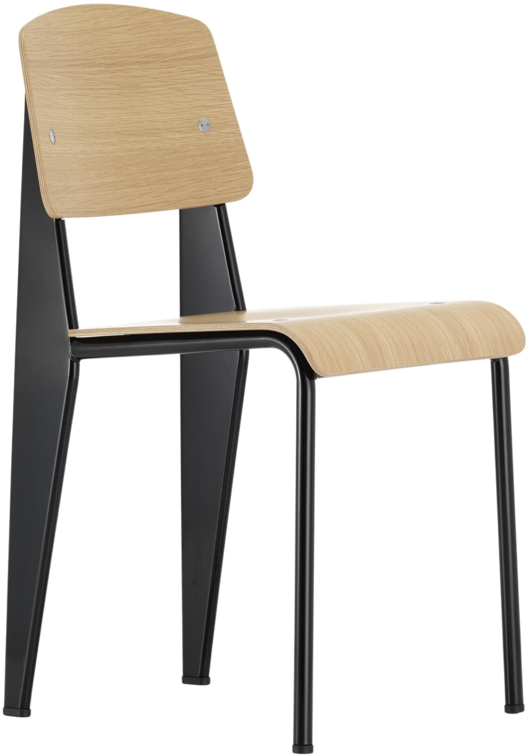 Vitra Prouvé Standard chair, natural oak / deep black ()