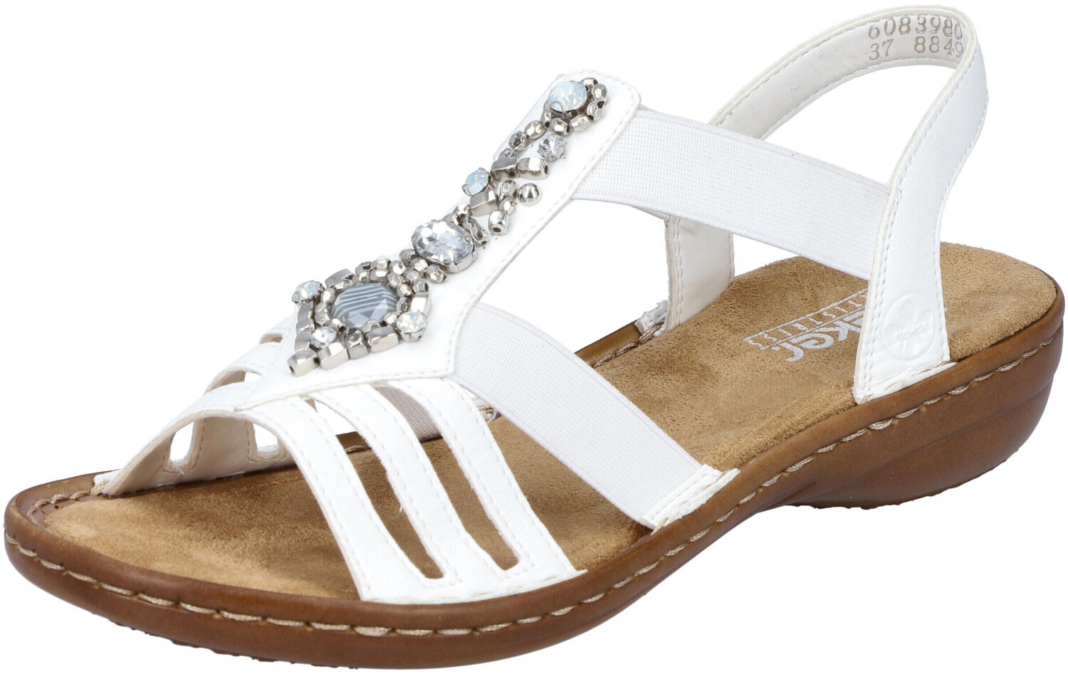 Rieker Women's Sandal white 9393462