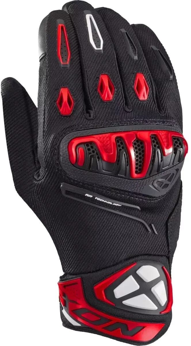 IXON Gants Mirage Air noir/rouge