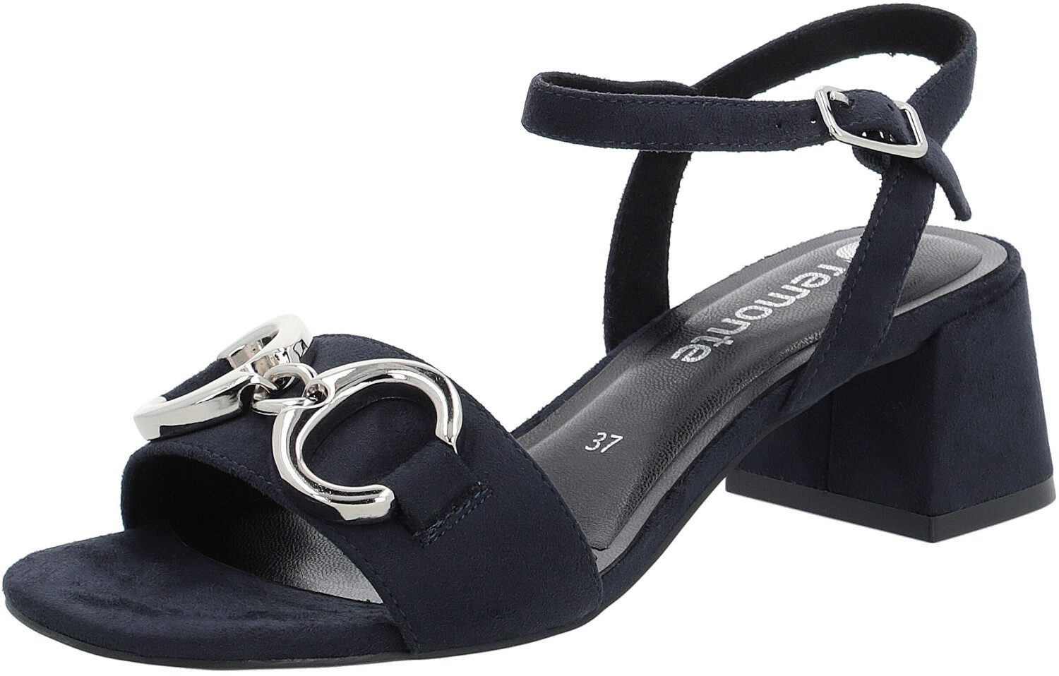 Remonte Dorndorf Sandalette with cm heel jewelry element blue
