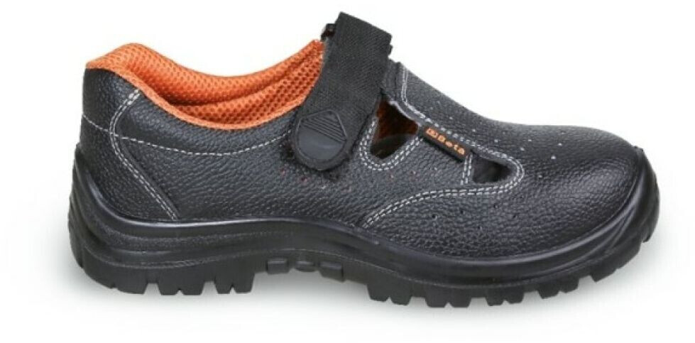 Beta Perforated Work Sandals 7247BK