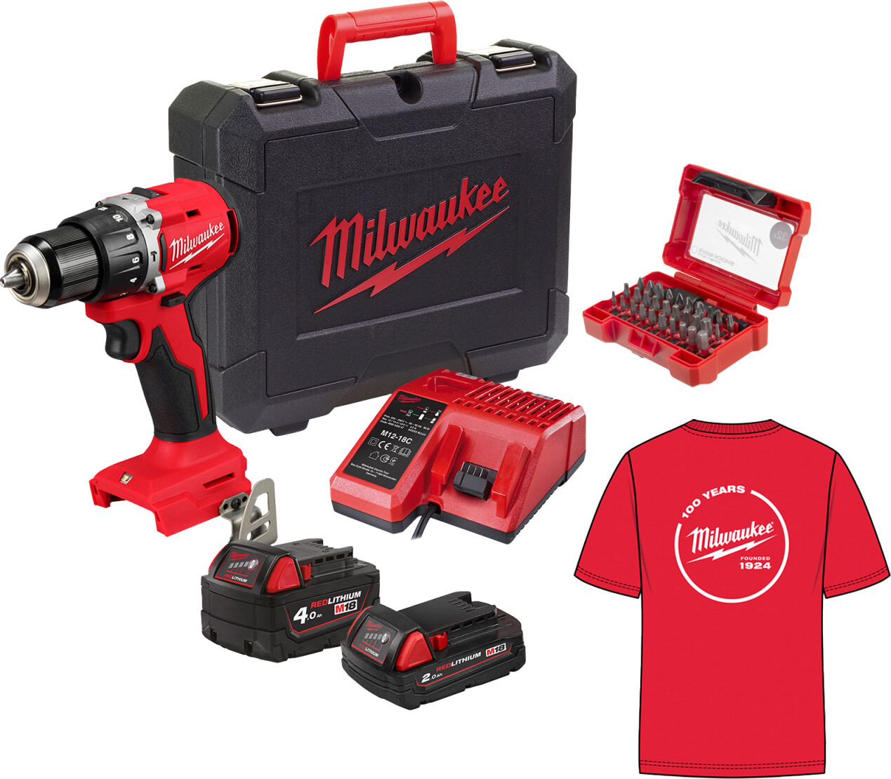 Milwaukee M18BLPDRC-422C
