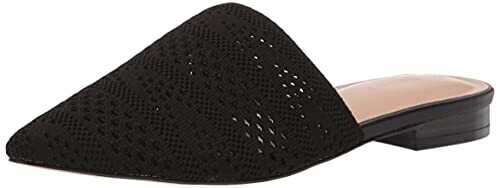 The Drop Troy Pantolette with pointed toe black