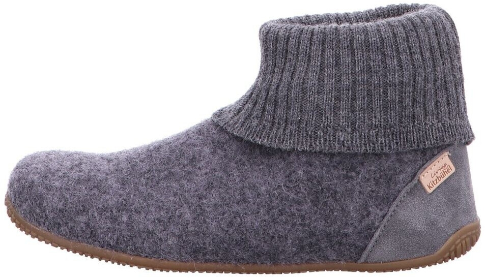 Living Kitzbühel Uni Hausschuh pure wool grey