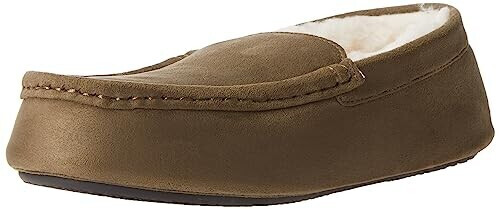Amazon Essentials Moccasin Slipper dark olive green