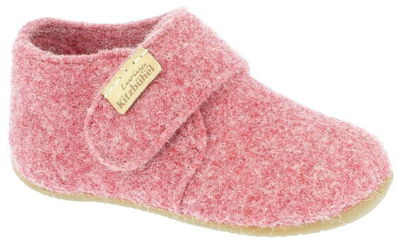 Living Kitzbühel Slippers Baby Velcro Shoe Felt pink