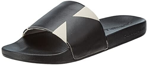 Calvin Klein Bath shoes flip-flops black eggshell