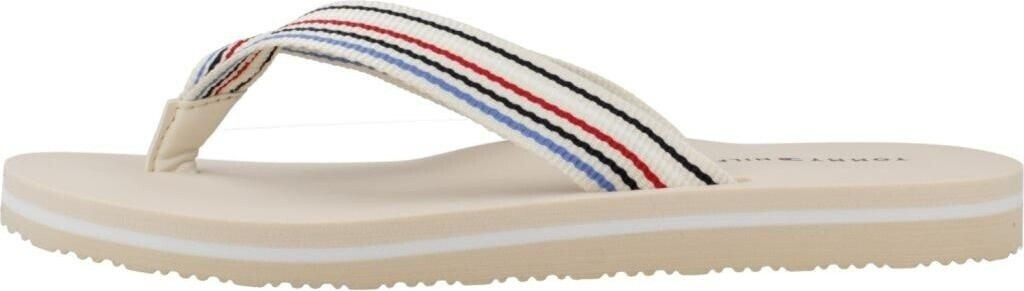 Tommy Hilfiger WEDGE STRIPES BEACH SANDAL Flip Flops beige blue red