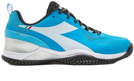 Diadora Blushield Torneo AG Men's Tennis Shoes blue jewel white black