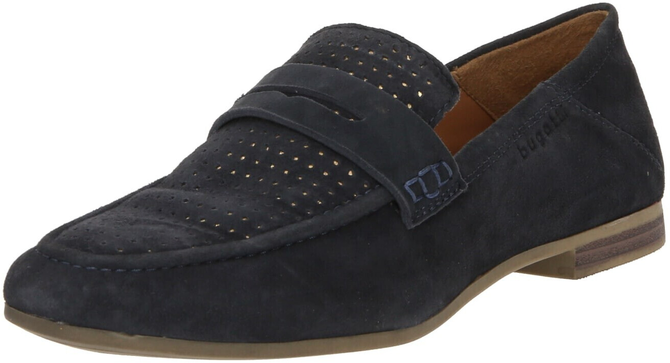Bugatti Slipper 'Rossi' navy gold 14893831
