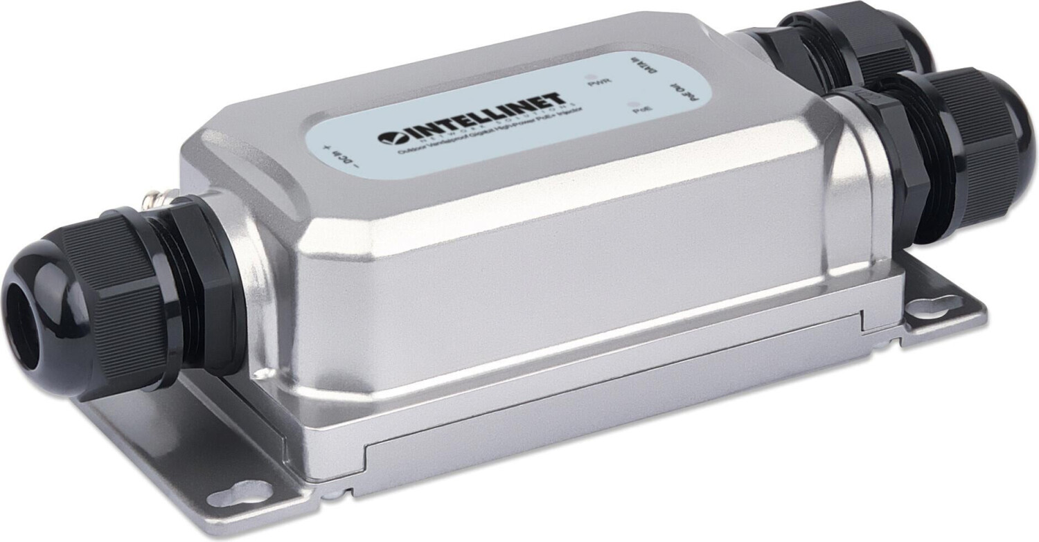 Intellinet Outdoor Gigabit High-Power PoE+ Injector 561778