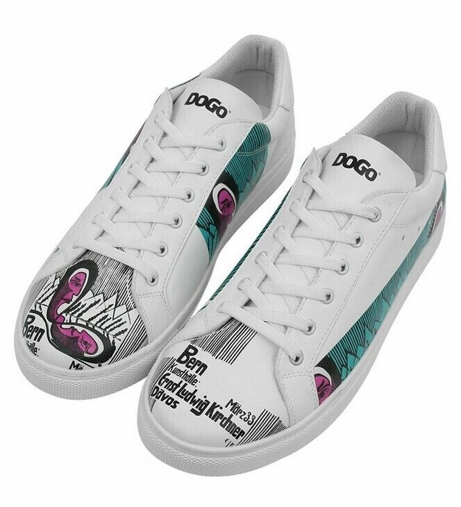 DOGO Ace Sneakers Kunsthalle vegan breathable colorful Sneaker