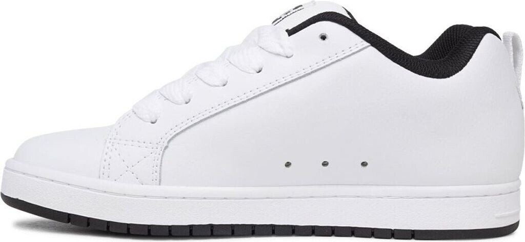 DC Shoes Court Graffik Skate Shoe white black