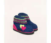 Kitz-Pichler Children Slippers Juno, ink blue mele