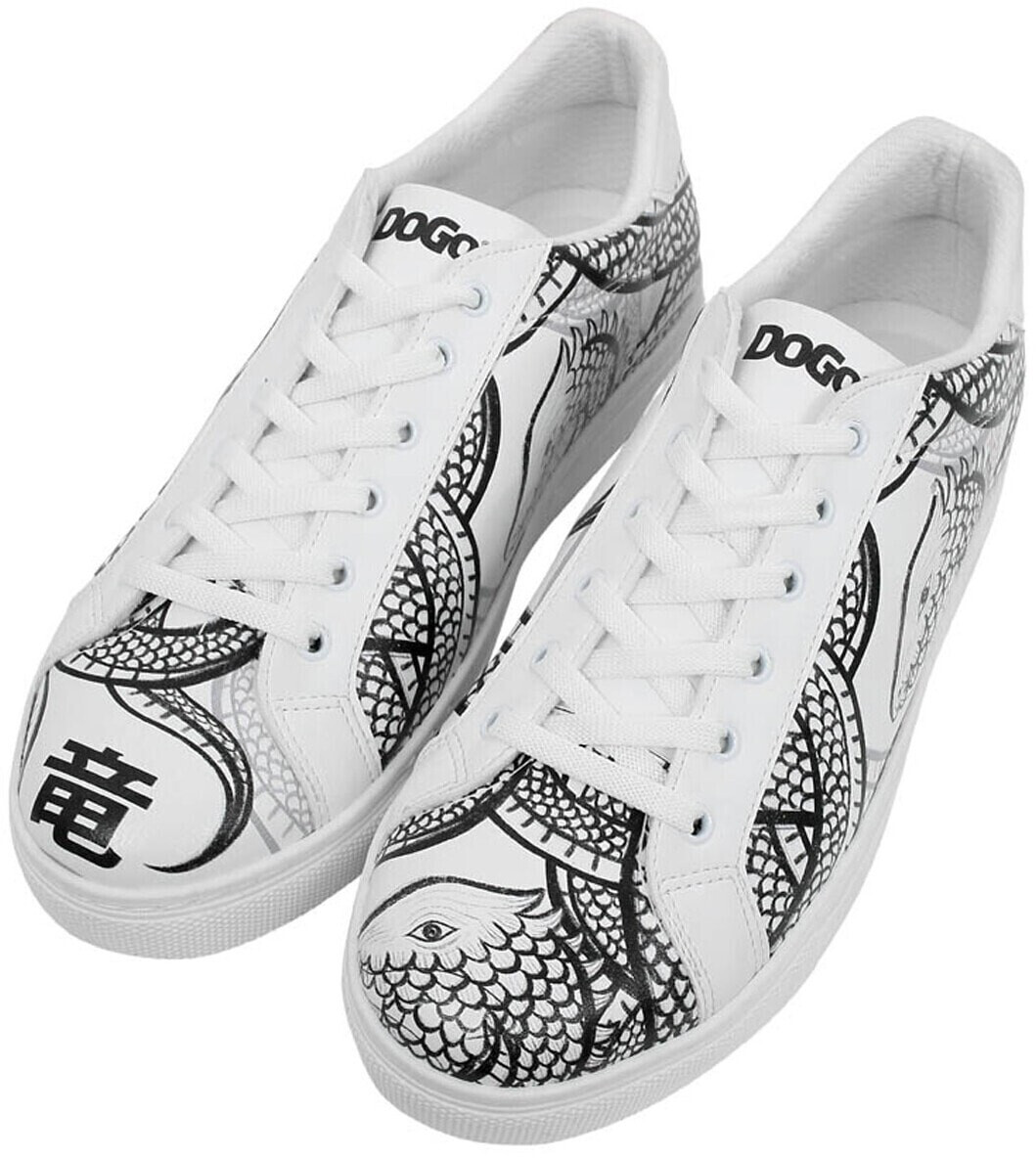 DOGO The Power of the Dragon Sneaker vegan white
