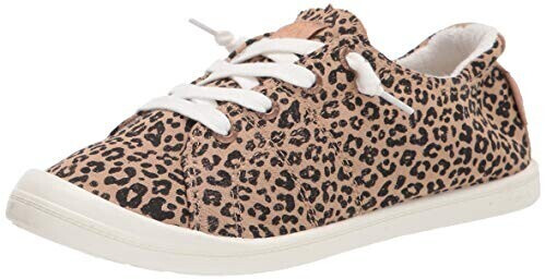 Roxy Rory Slip On Shoe Sneaker beige cheetah print