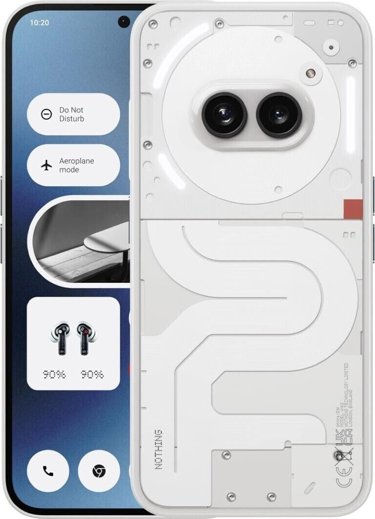 Nothing Phone (2a) 128 Go blanc