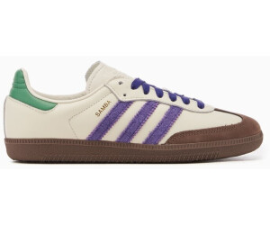 Adidas samba og white green brown best sale