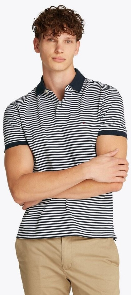 Tommy Hilfiger 1985 Regular Fit Polo (MW0MW17770) desert sky/white 1
